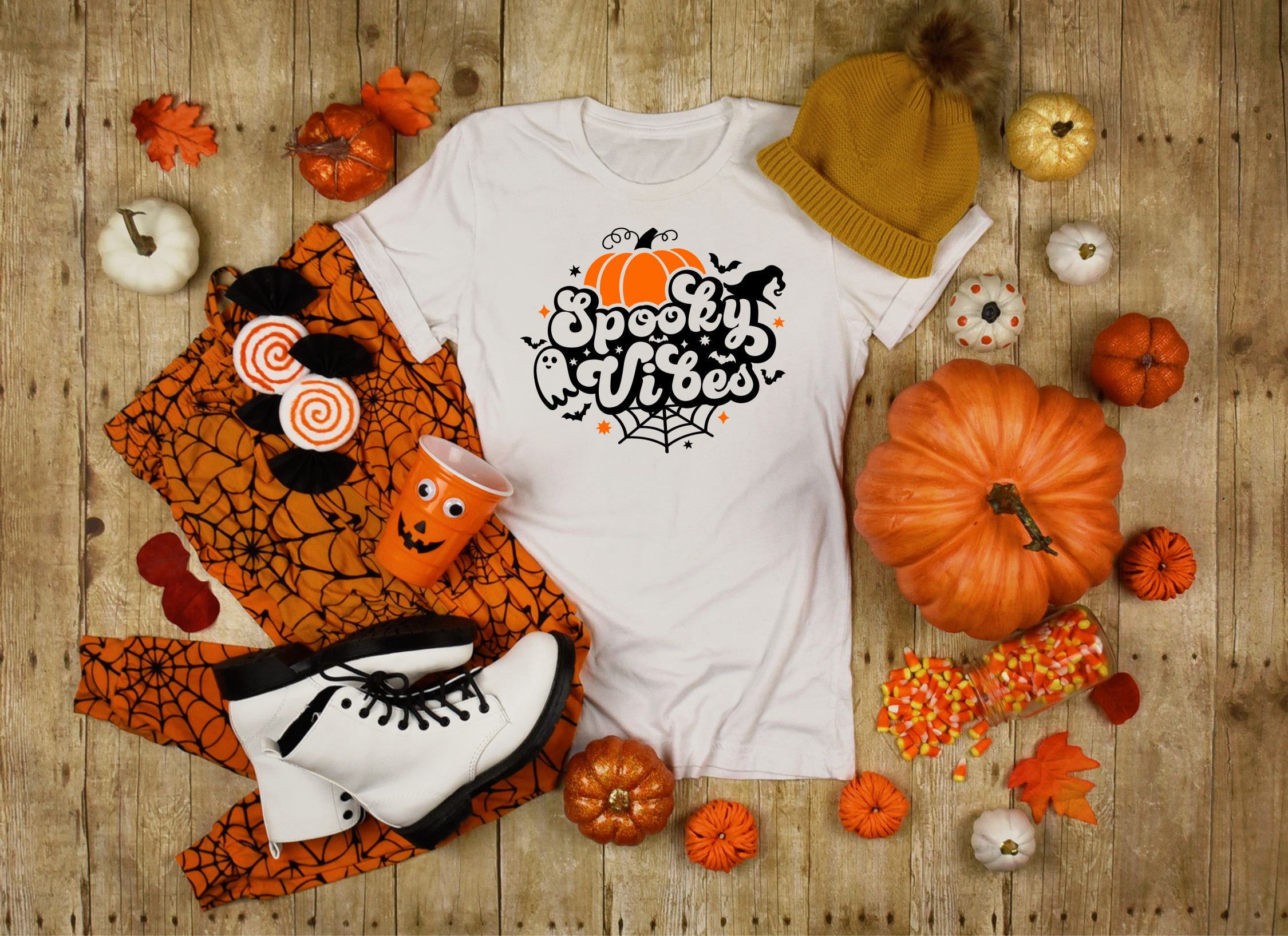 Halloween- Spooky Vibes T-Shirt