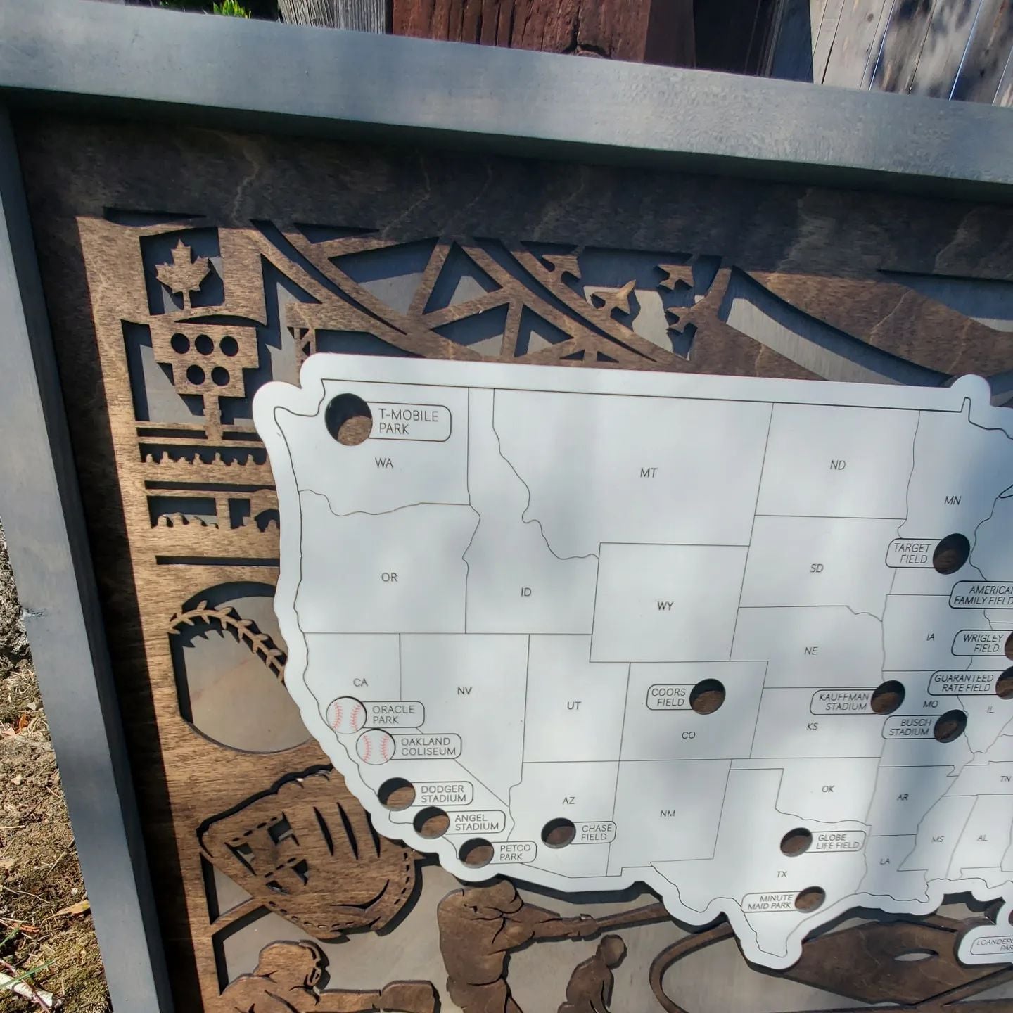 Baseball Stadiums Visited Tracker