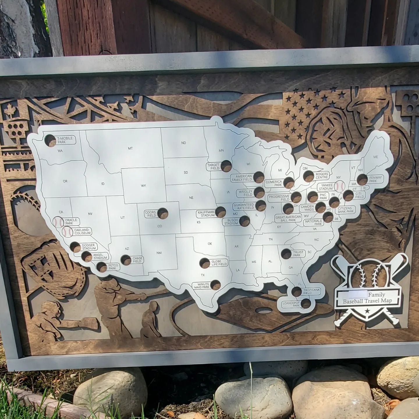 Baseball Stadiums Visited Tracker