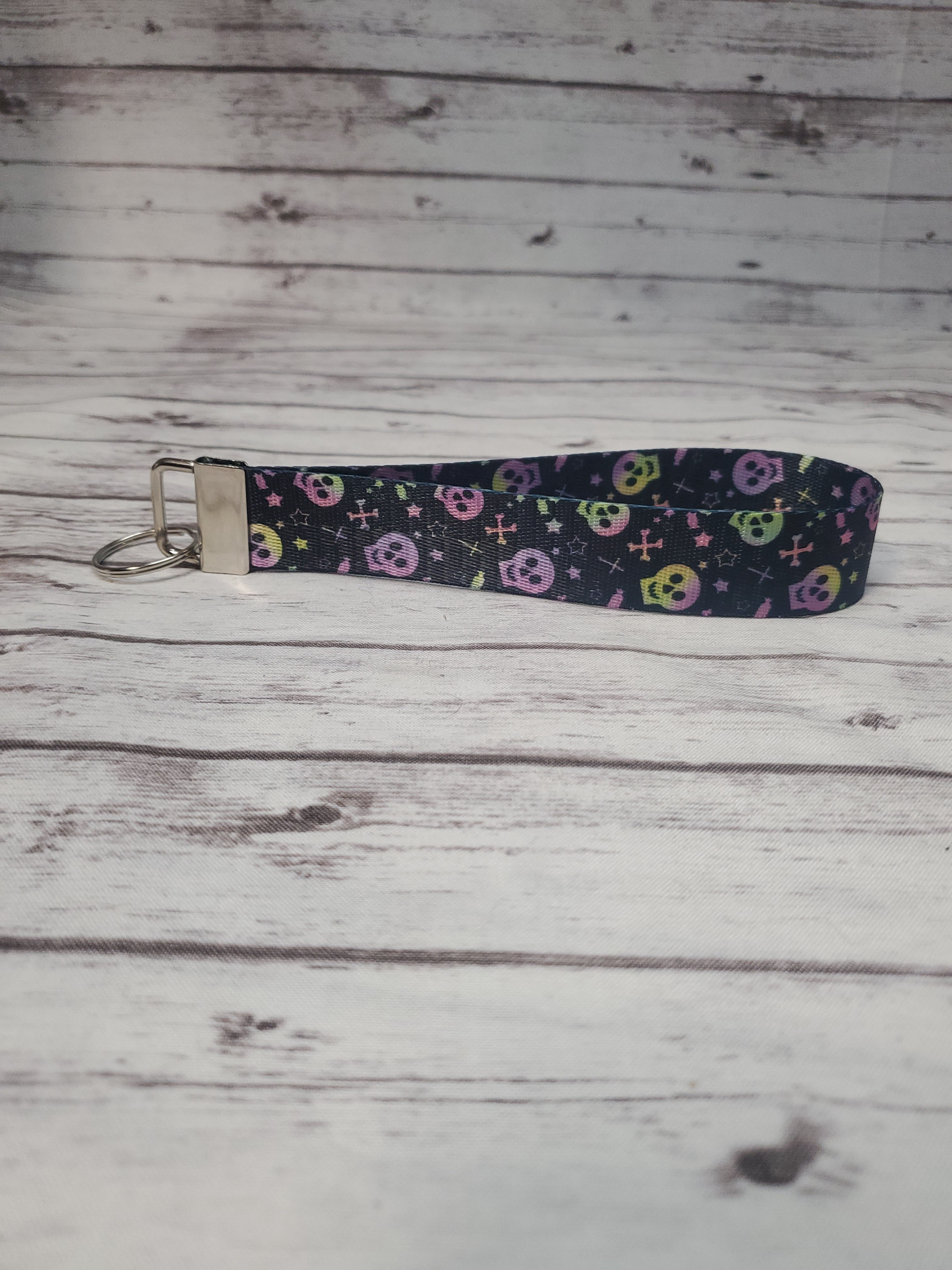 Halloween Keychain Wristlet