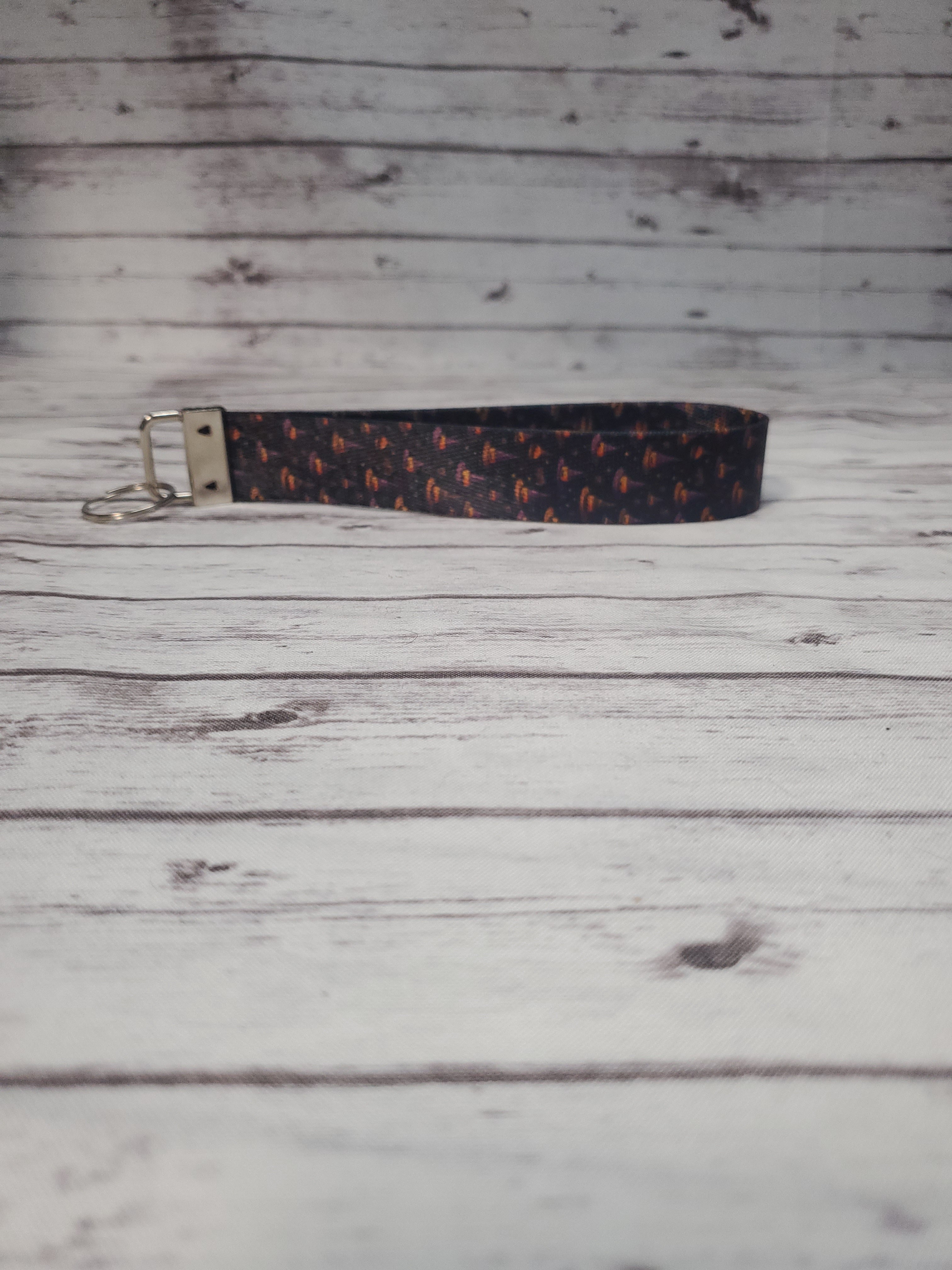 Halloween Keychain Wristlet