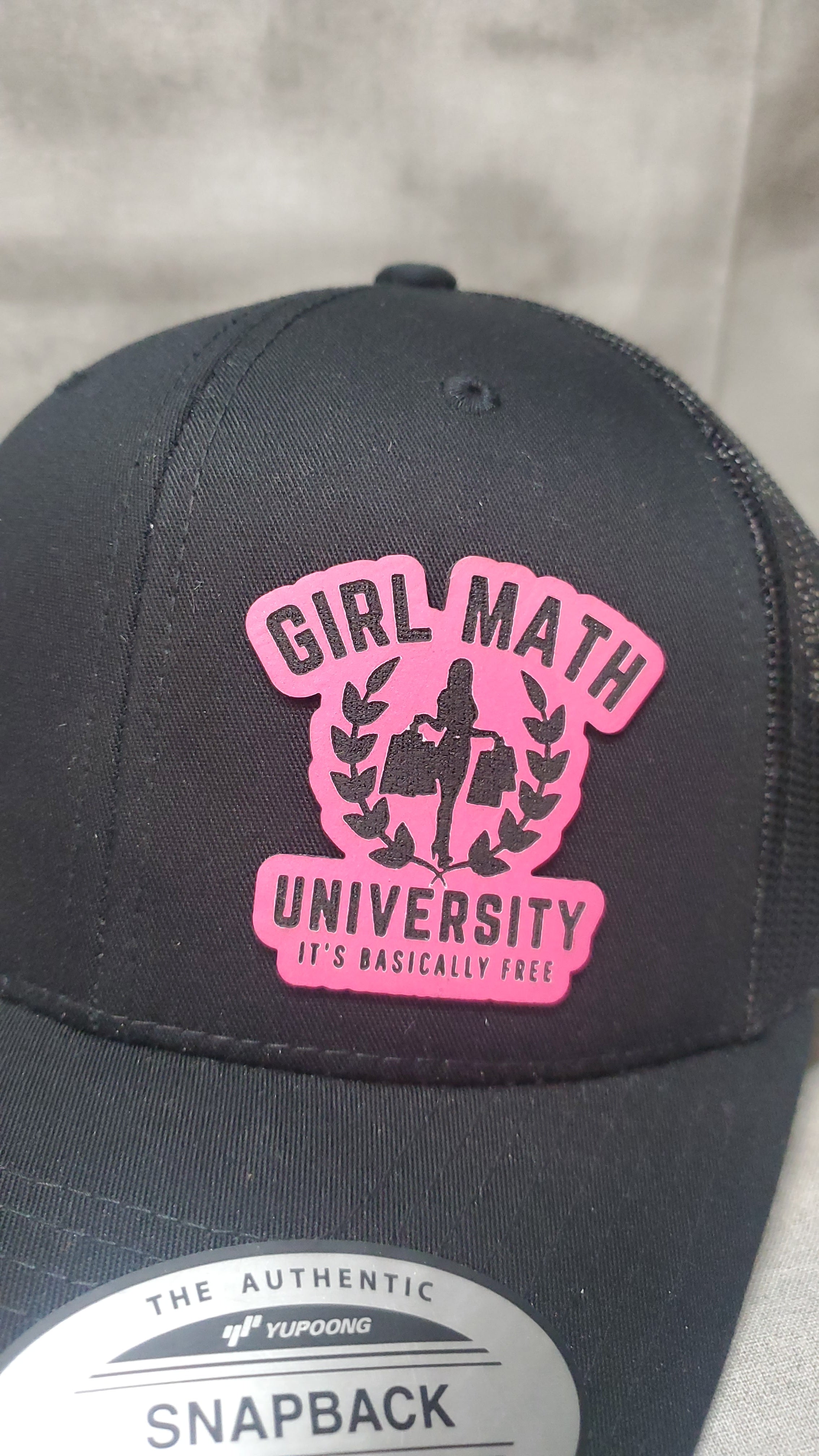 Girl Math University Trucker Hat