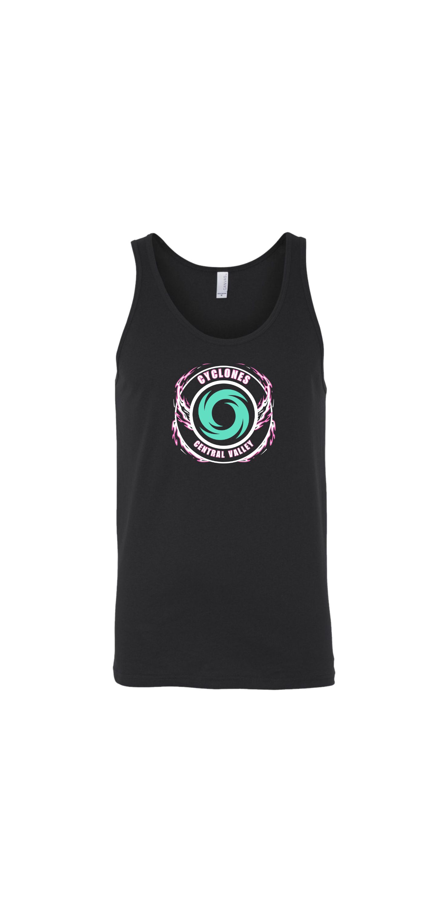 Cyclones Tank Top Unisex- Black