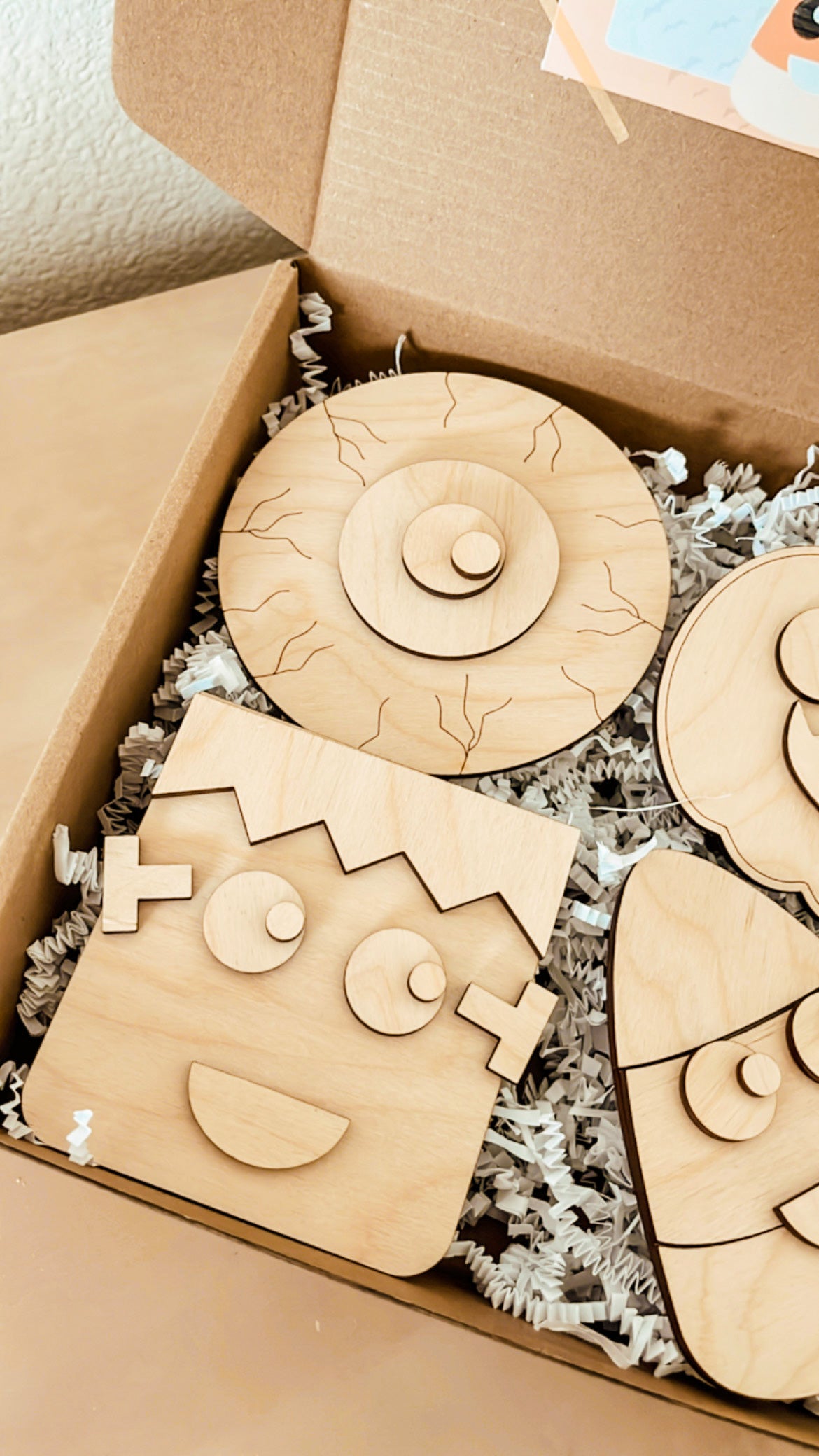 Halloween- DIY Wooden Halloween Paint Kit