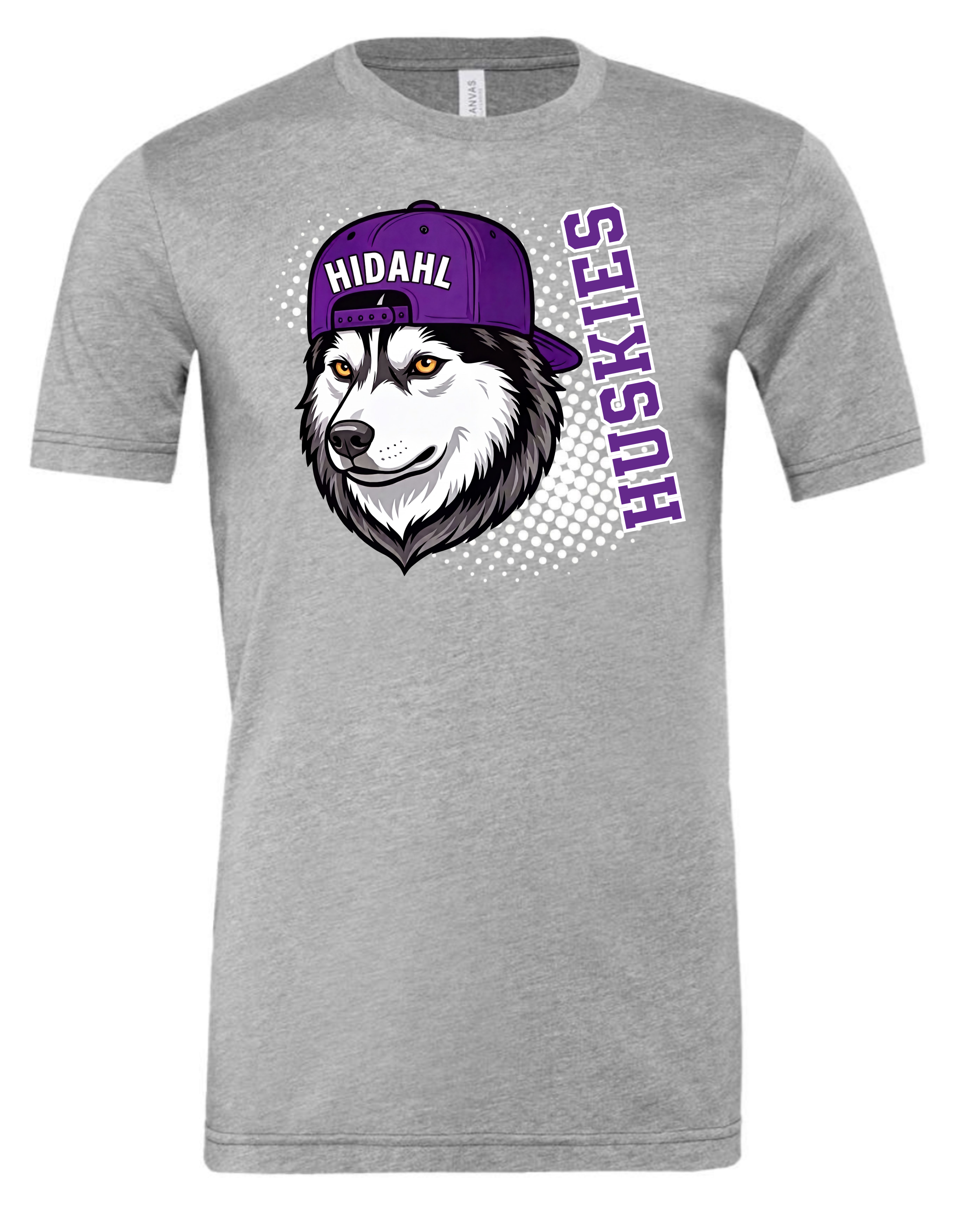 Hidahl Huskies Hat 2.0 T-shirt