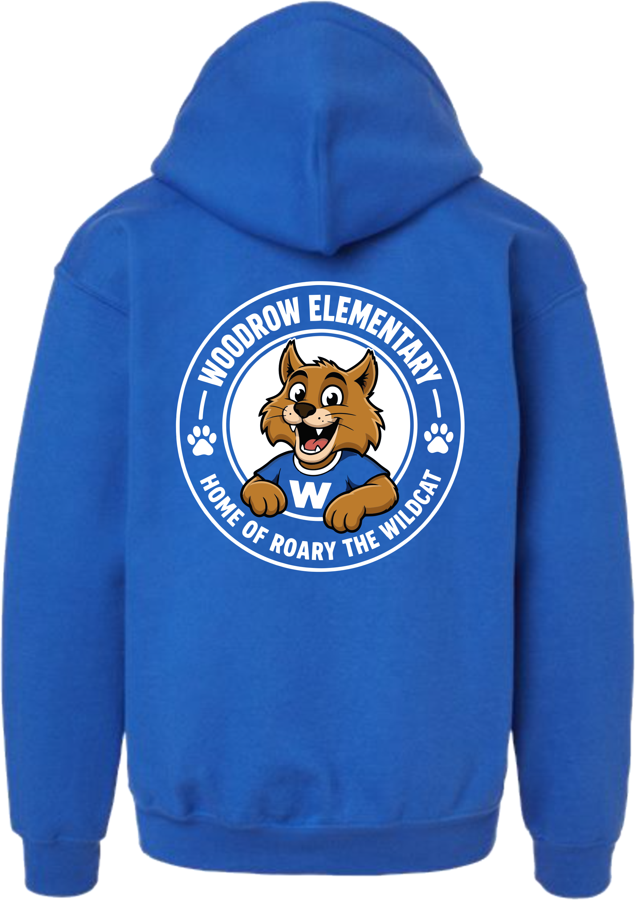 Woodrow Elementary Hoodie Royal Blue