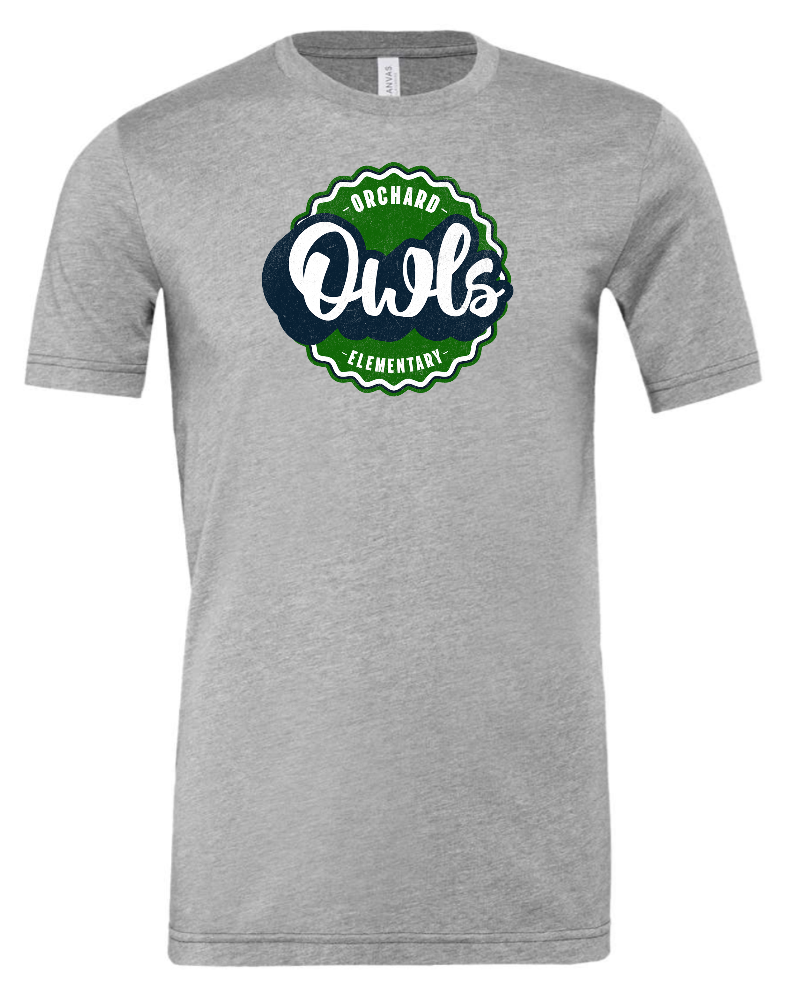 Orchard Elementary Owls Circle T-Shirt