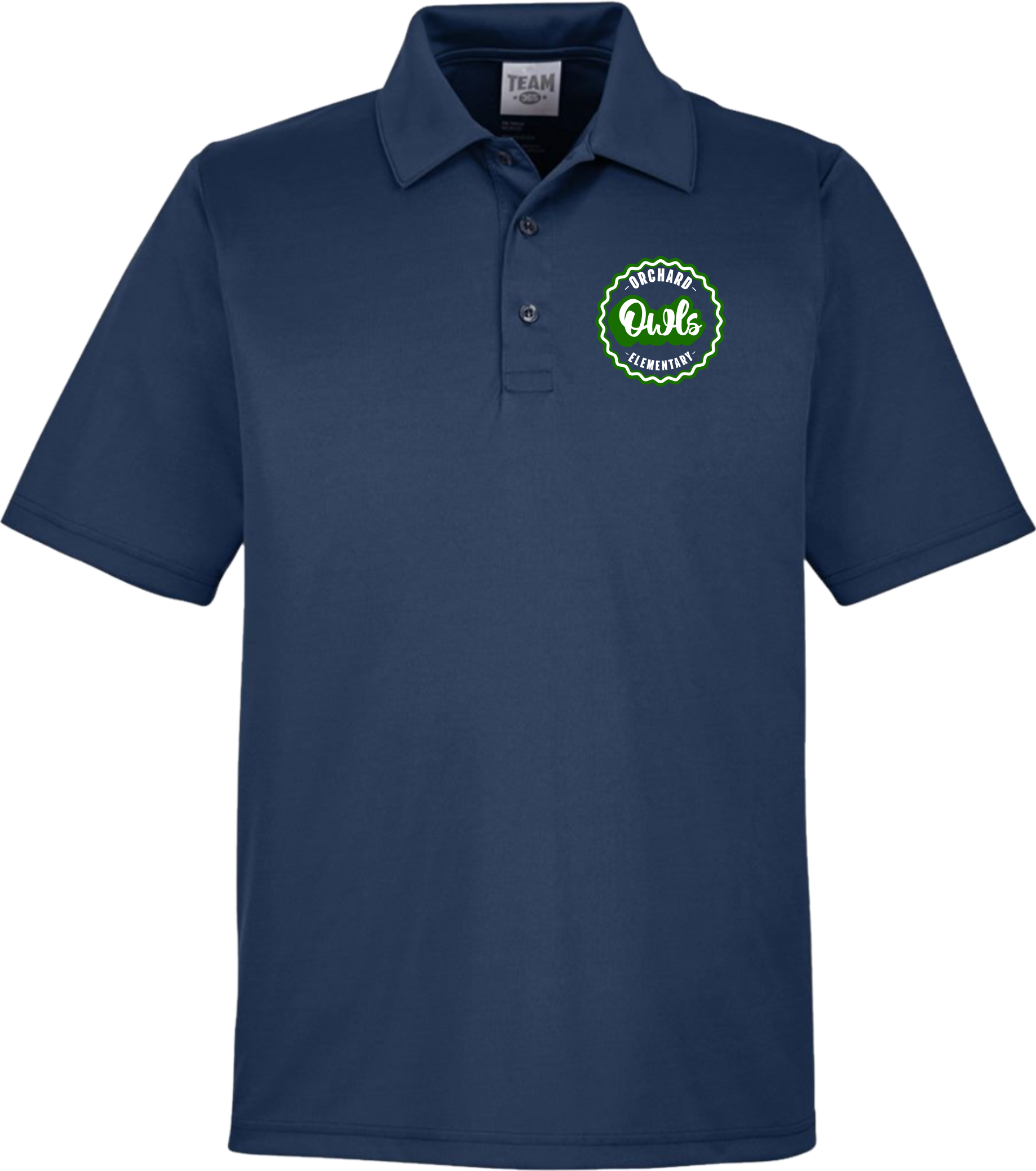 Orchard Elementary Staff Polo- Circle Logo