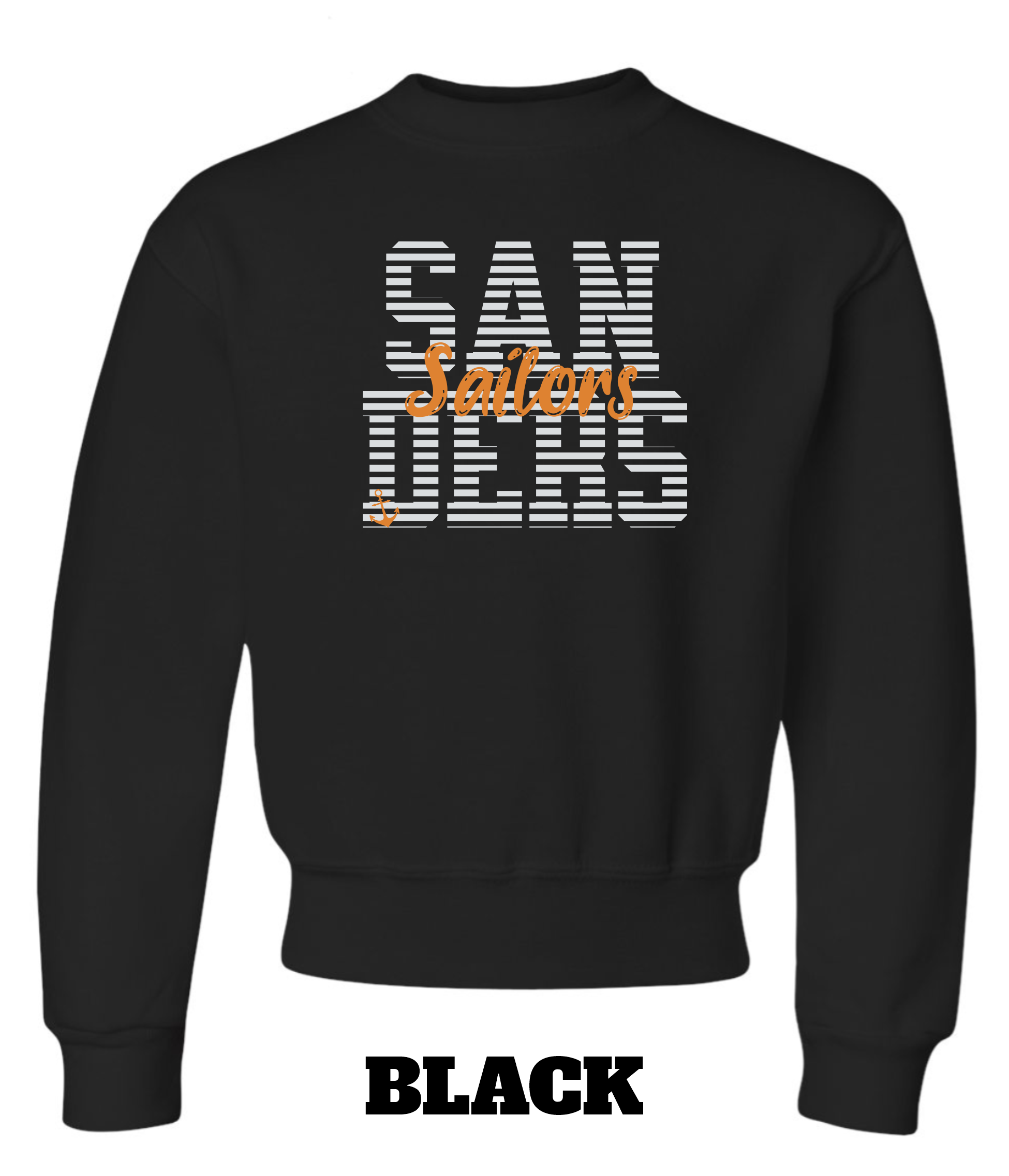 Sanders Lines Crewneck Sweatshirt