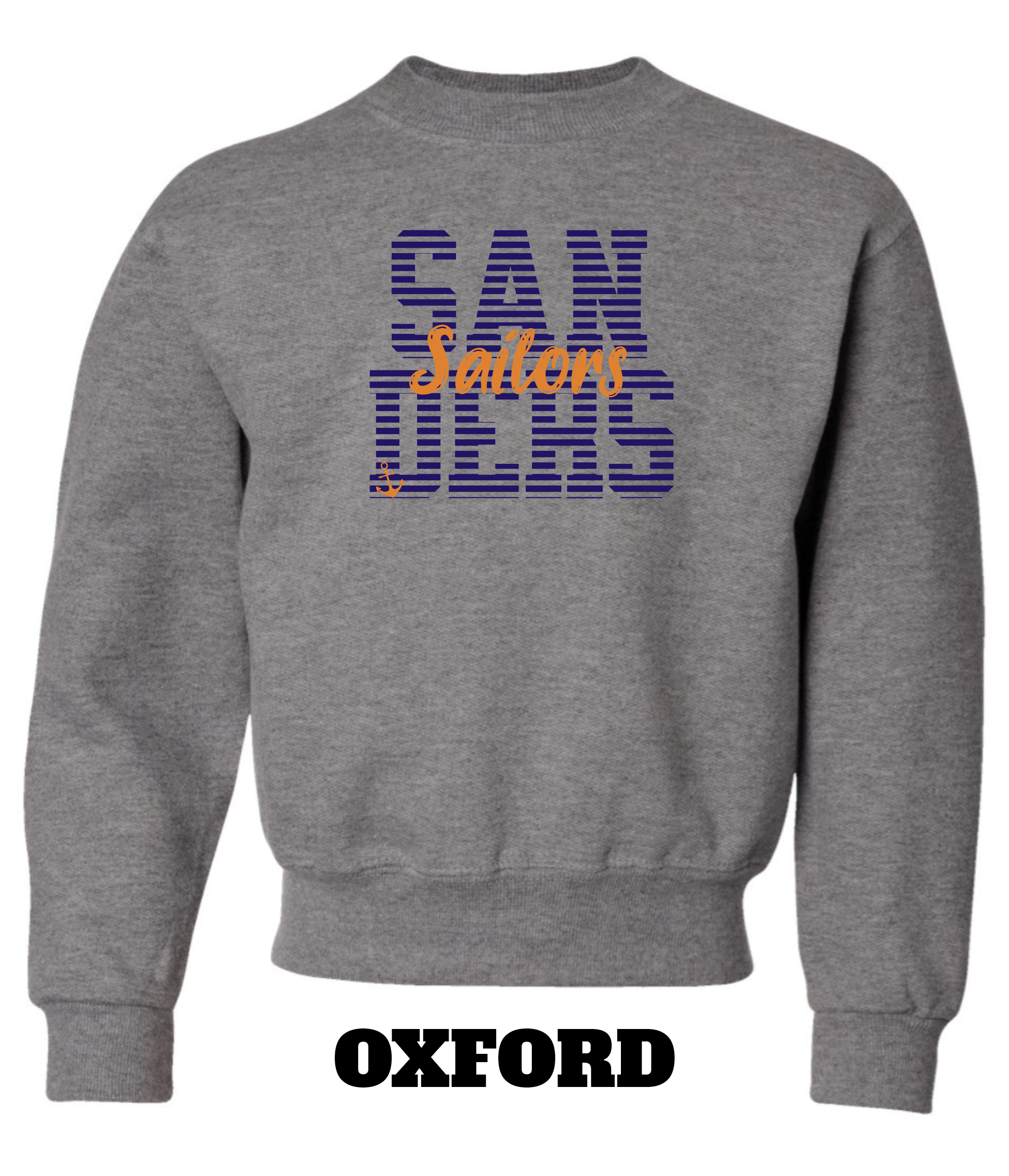 Sanders Lines Crewneck Sweatshirt