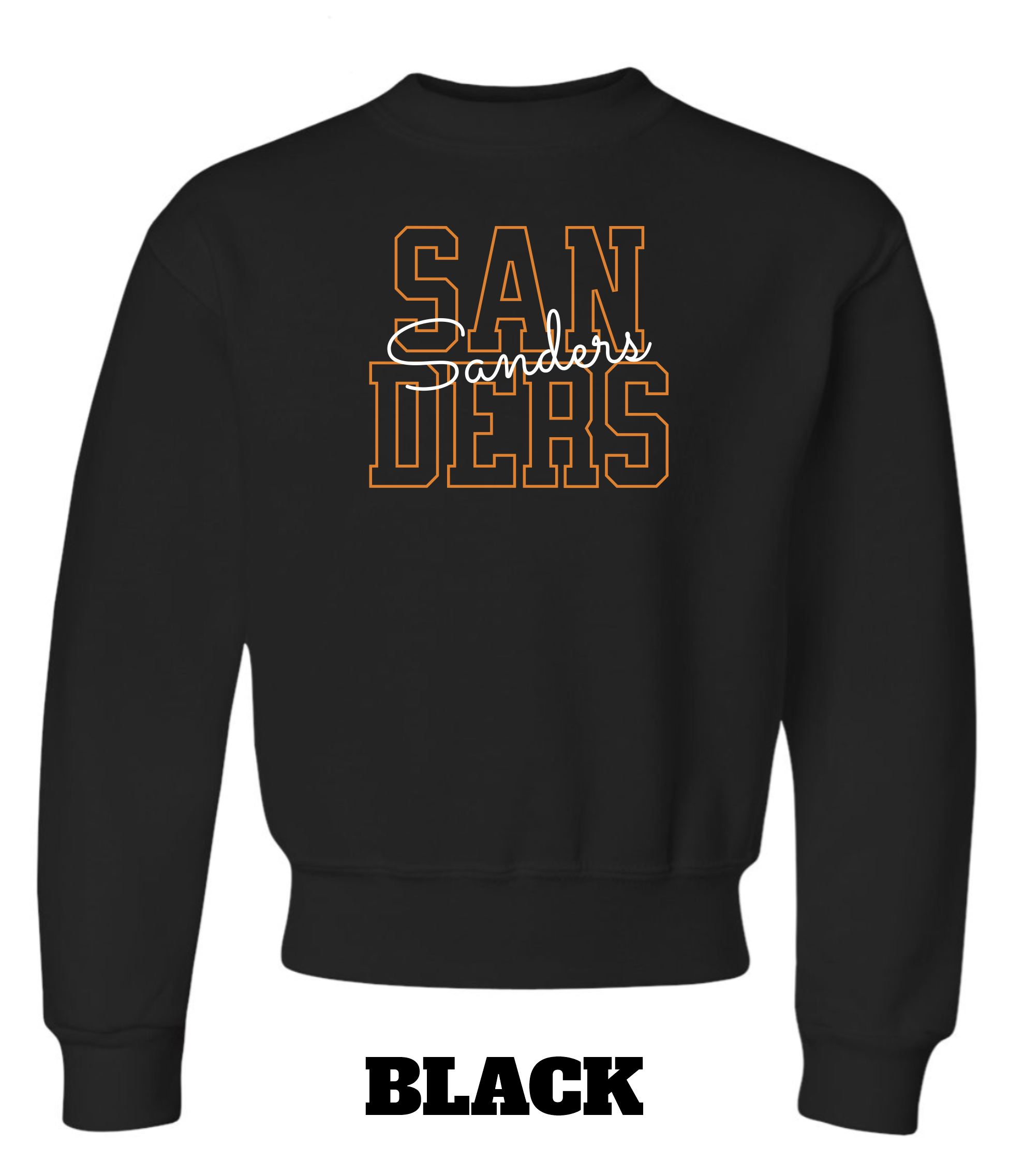Sanders Outline Crewneck Sweatshirt