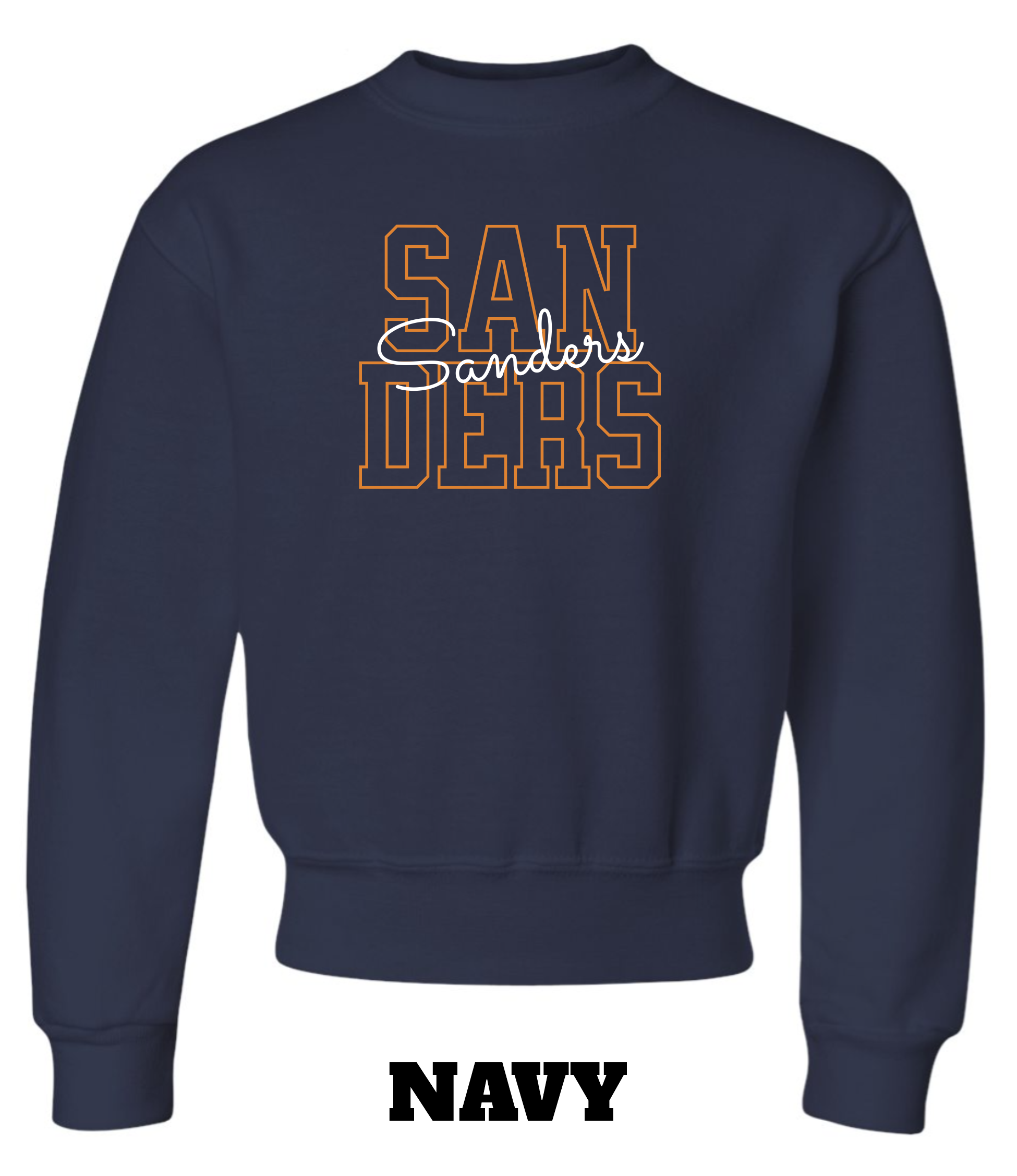 Sanders Outline Crewneck Sweatshirt