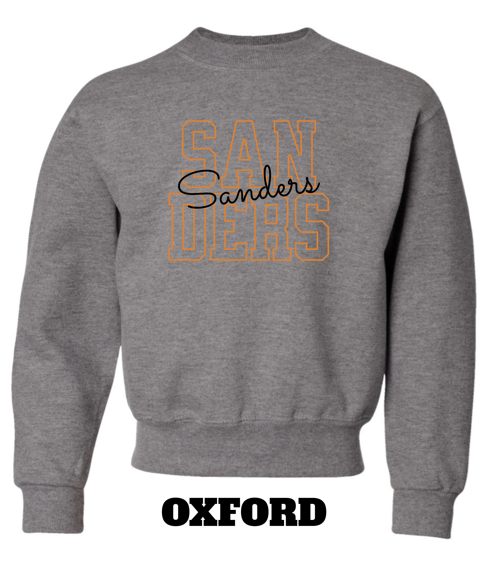 Sanders Outline Crewneck Sweatshirt
