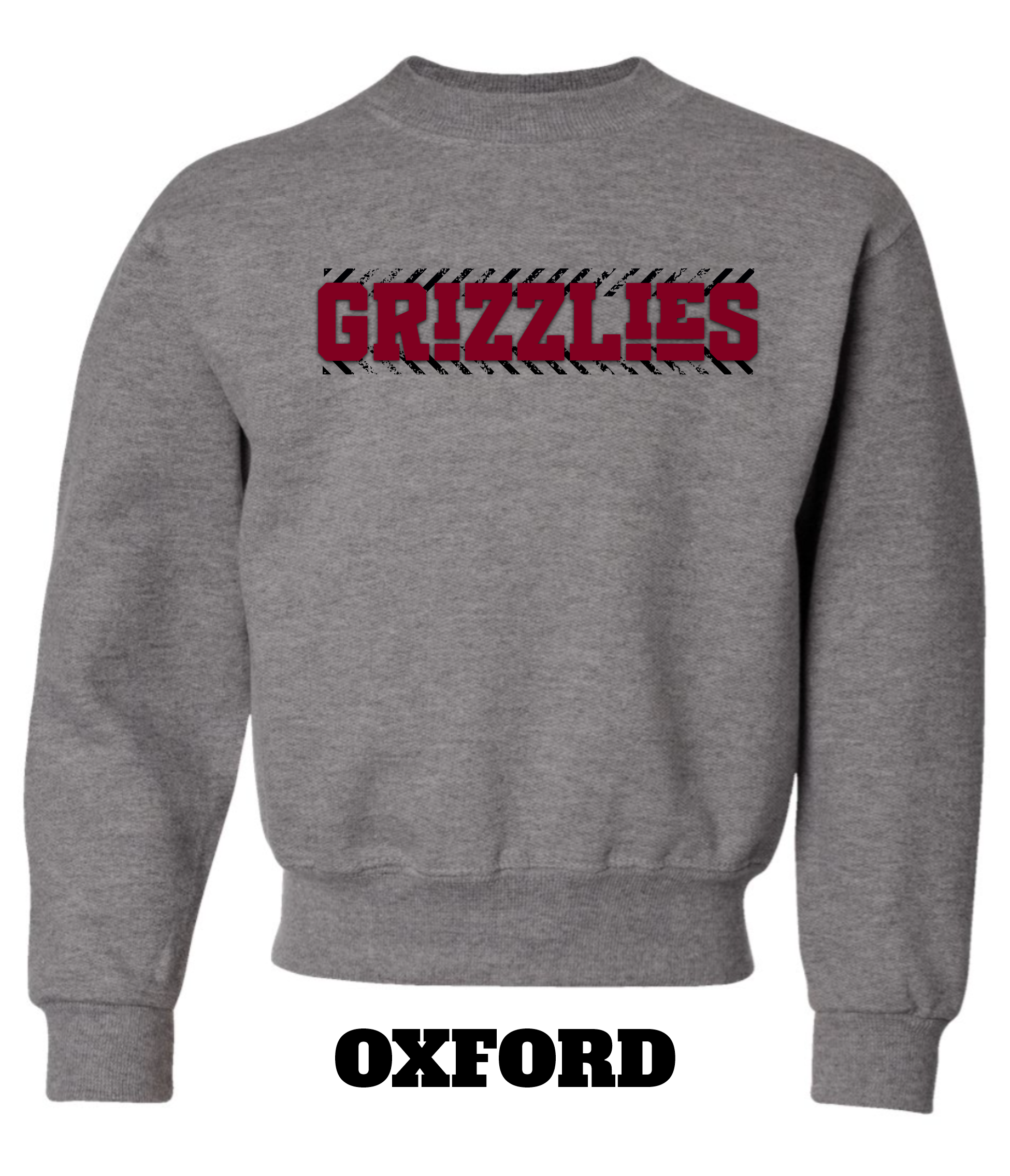 Sinclear Grizzlies Treads Crewneck Sweatshirt