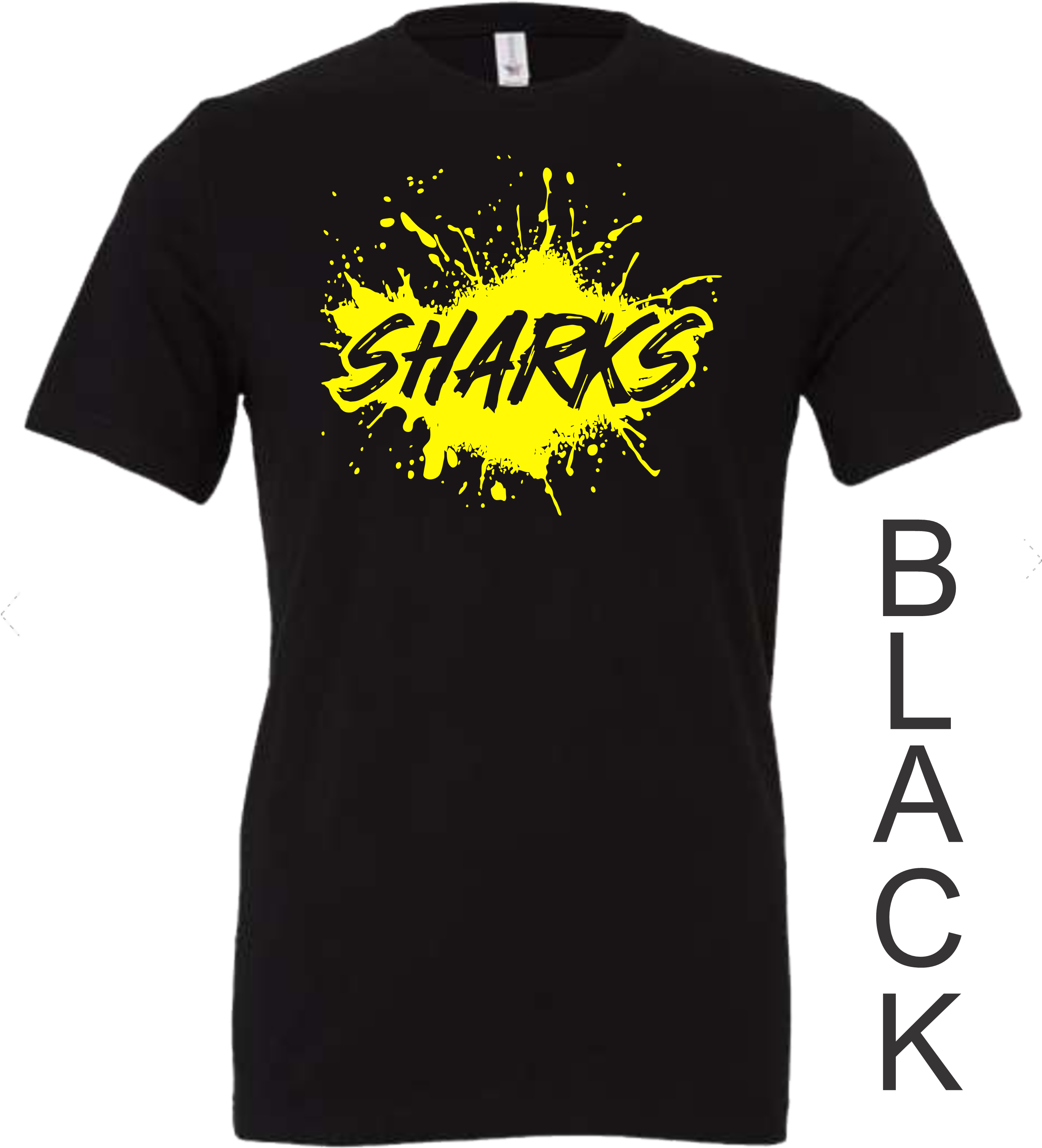 Standiford Sharks Paint T-Shirt