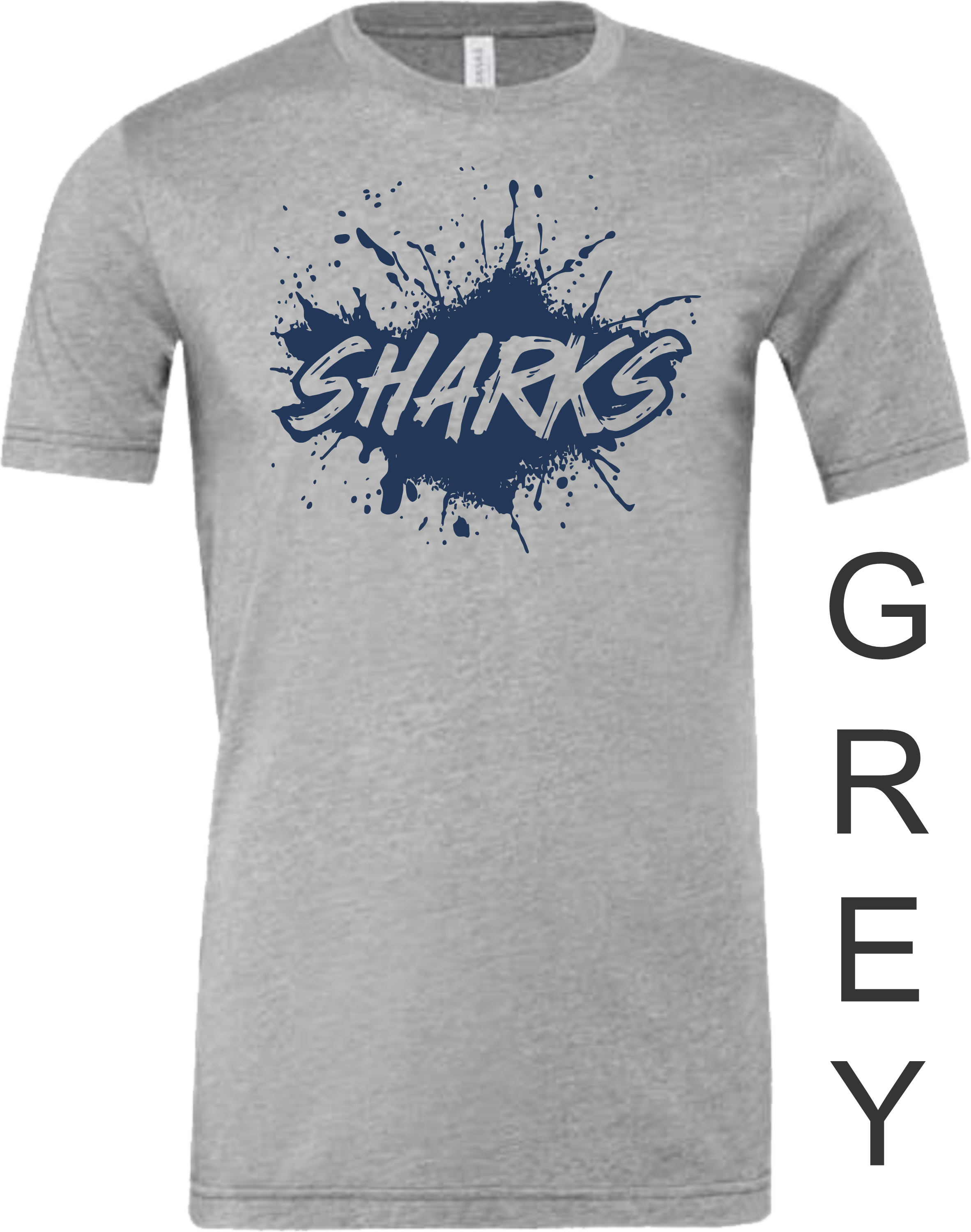 Standiford Sharks Paint T-Shirt