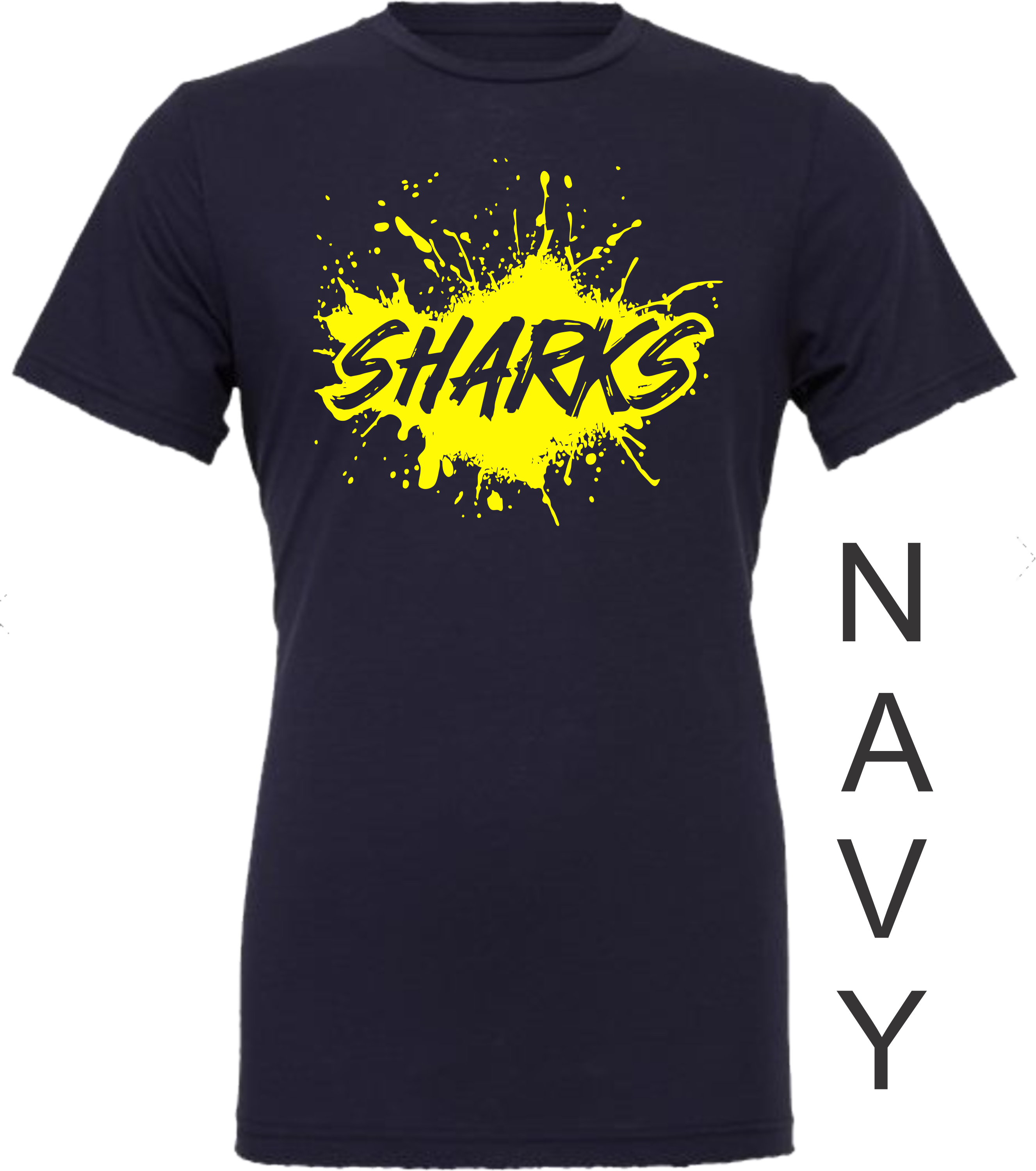 Standiford Sharks Paint T-Shirt