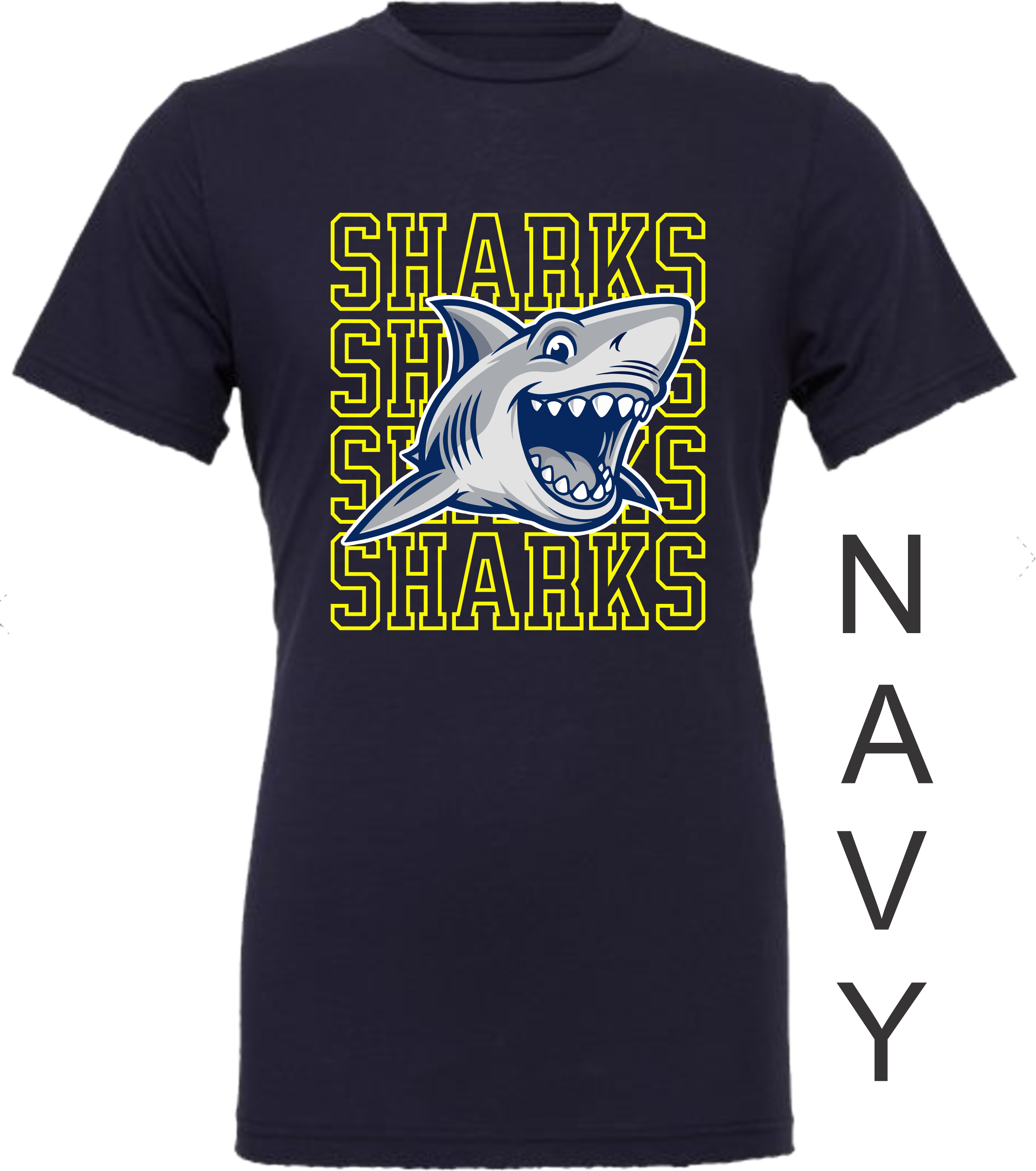 Standiford Sharks Sharks Sharks T-Shirt
