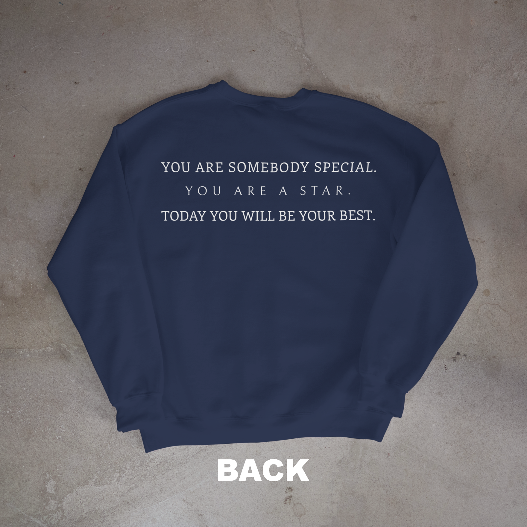 Walter White Stars Crewneck Sweatshirt- Front and Back Print