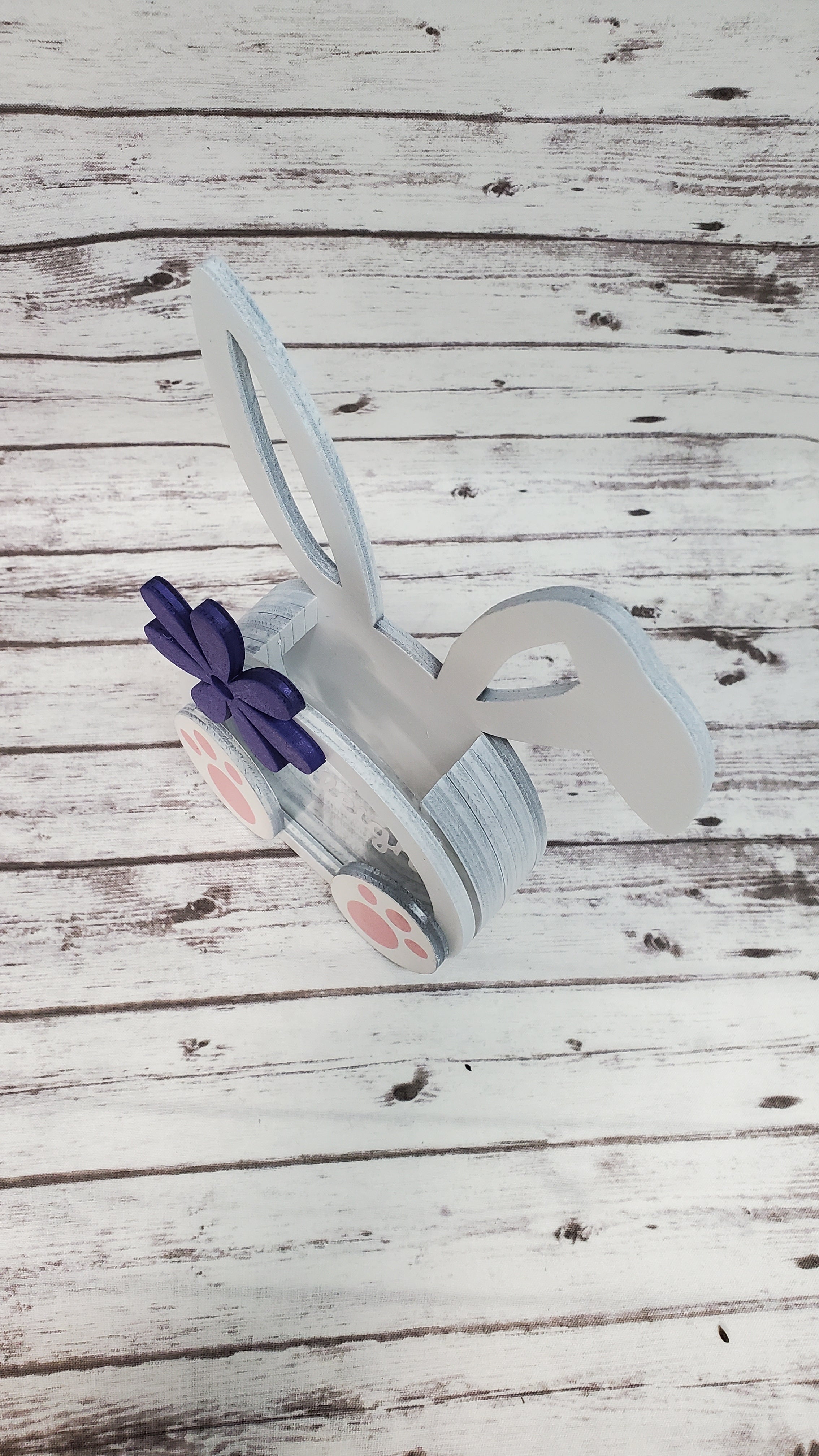 Easter container with bunny ears