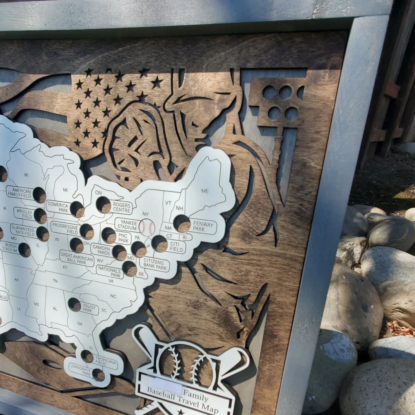 Baseball Stadiums Visited Tracker